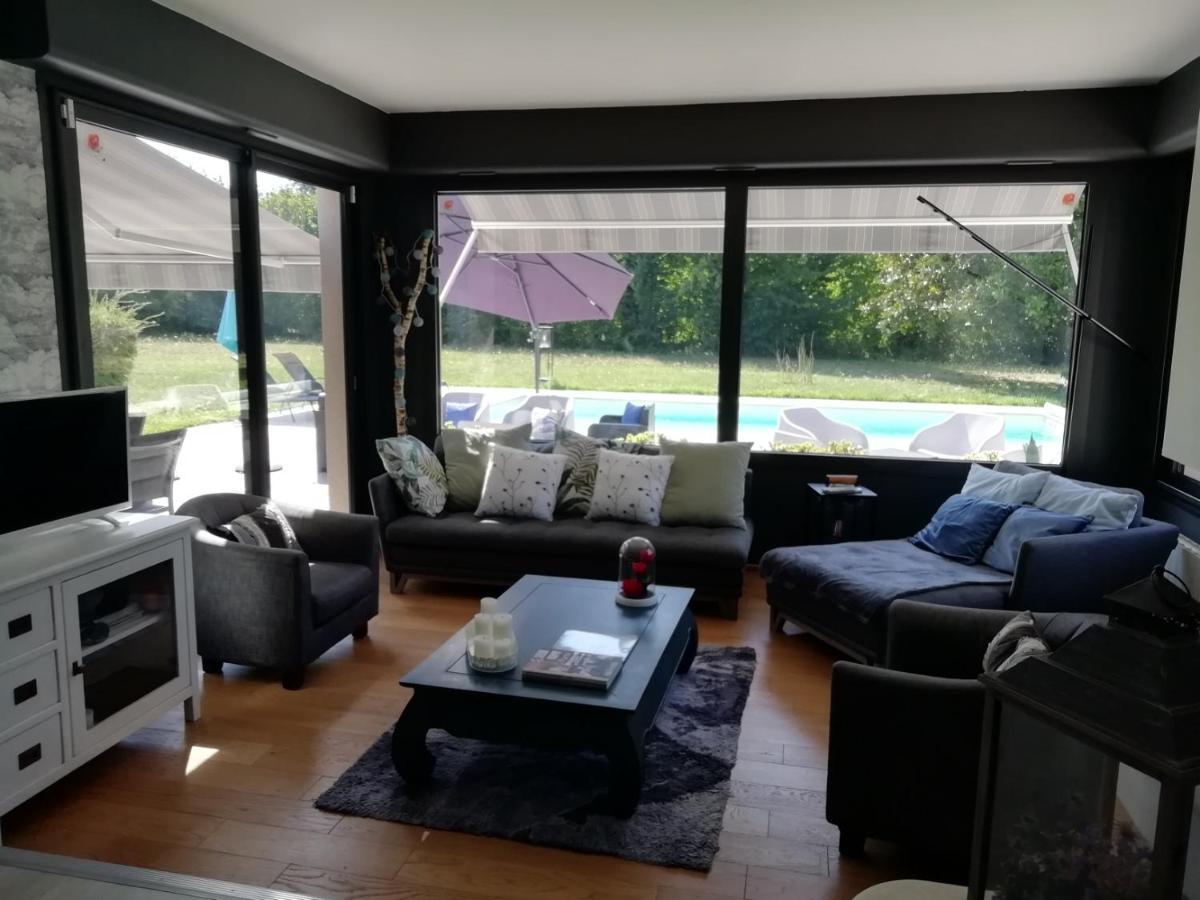 Chambre Dans Villa Mulsanne Exteriör bild